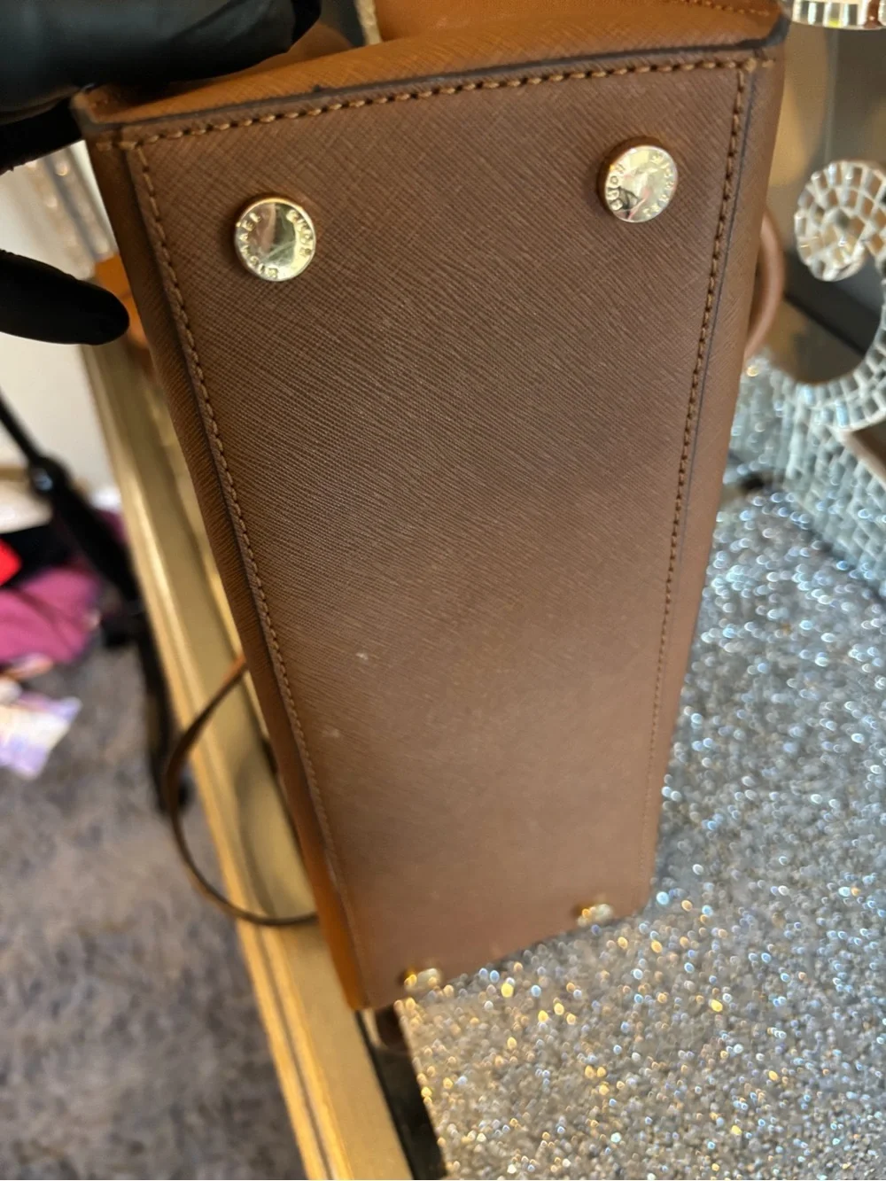 🌟Michael Kors Brown Women’s Handbag with Matching Wallet